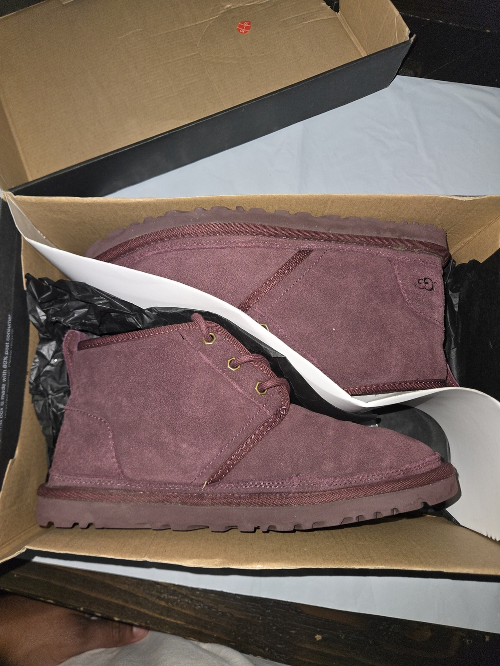 UGG Men's Neumel Boots in Burgundy Suede